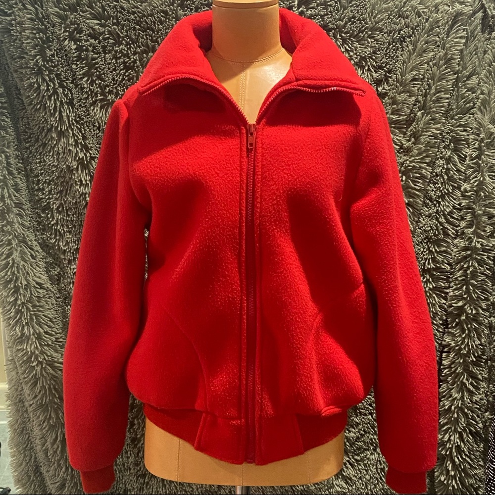 Vintage Red Polar Fleece by Malden